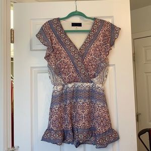 Short Sleeve Romper